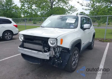 2016 Jeep Renegade Limited from USA, damaged, VIN ZACCJBDT7GPD46240